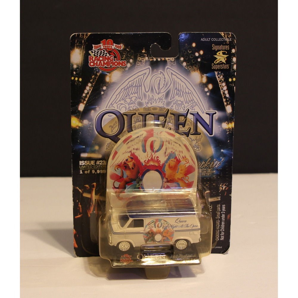 Racing Champions Queen A Night at the Opera Diecast Van Hot Rockin' Steel 99'  T